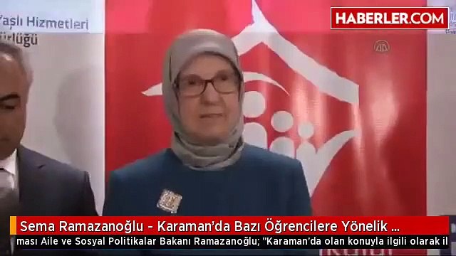 Aile ve Sosyal Politikalar Bakanı Sema Ramazanoğlu : Ensar Vakfı’nı savundu. 45 ögrenciye tecavüz edilmesi ile ilgili Bir kere yaşanmış bir olay dedi.