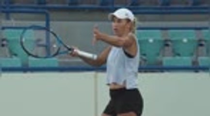 Abu Dhabi : Kenin se fait très peur