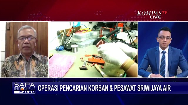 Pencarian CVR Pesawat Sriwijaya Air Terus Dilakukan, ROV Beroperasi Sepanjang Malam