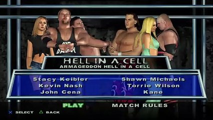 HCTP Stacy Keibler vs Kevin Nash vs John Cena vs Shawn Michaels vs Torrie Wilson vs Kane