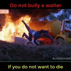 John Zaire Tv - Don't bully a waiter, if do not want to die