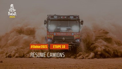 #DAKAR2021 - Étape 10 - Neom / AlUla - Résumé Camion