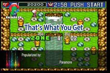 Paramore That's What You Get Karaoke