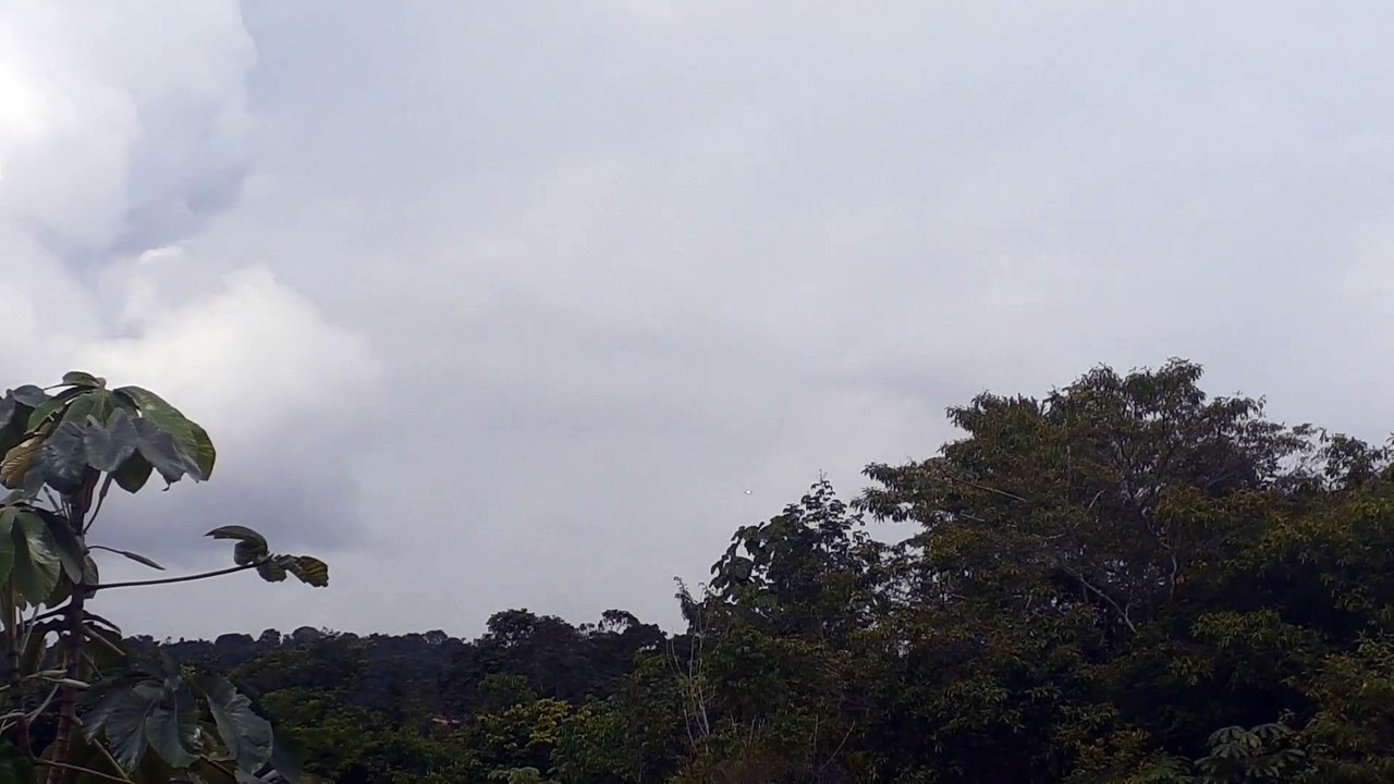 Embraer 195 PR-AJU na aproximação final antes de pousar em Manaus vindo de Santarém