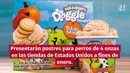 Ben & Jerry's lanza helados para perros