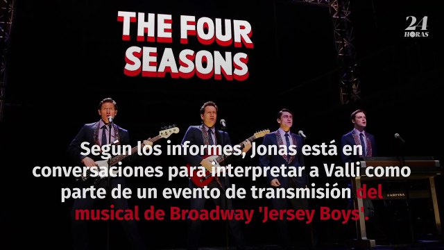 Nick Jonas podría interpretar a Frankie Valli en el musical 'Jersey Boys'