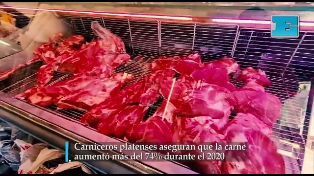 Carniceros platenses aseguran que la carne aumentó más del 74% durante el 2020