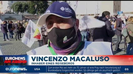 Lockdown für Schweiz - Trump Impeachment - Euronews am Abend 13.01.