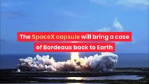 SpaceX bringing case of space aged wine back to Earth