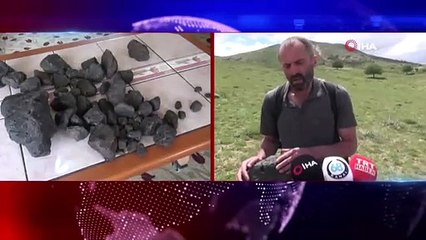 Adaçayı toplarken göktaşı bulduğunu iddia etti