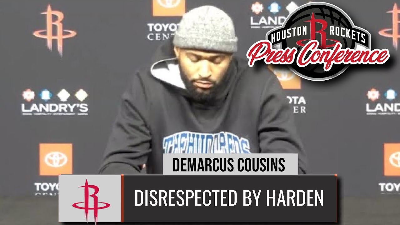 Demarcus Cousins calls out James Harden for disrespect