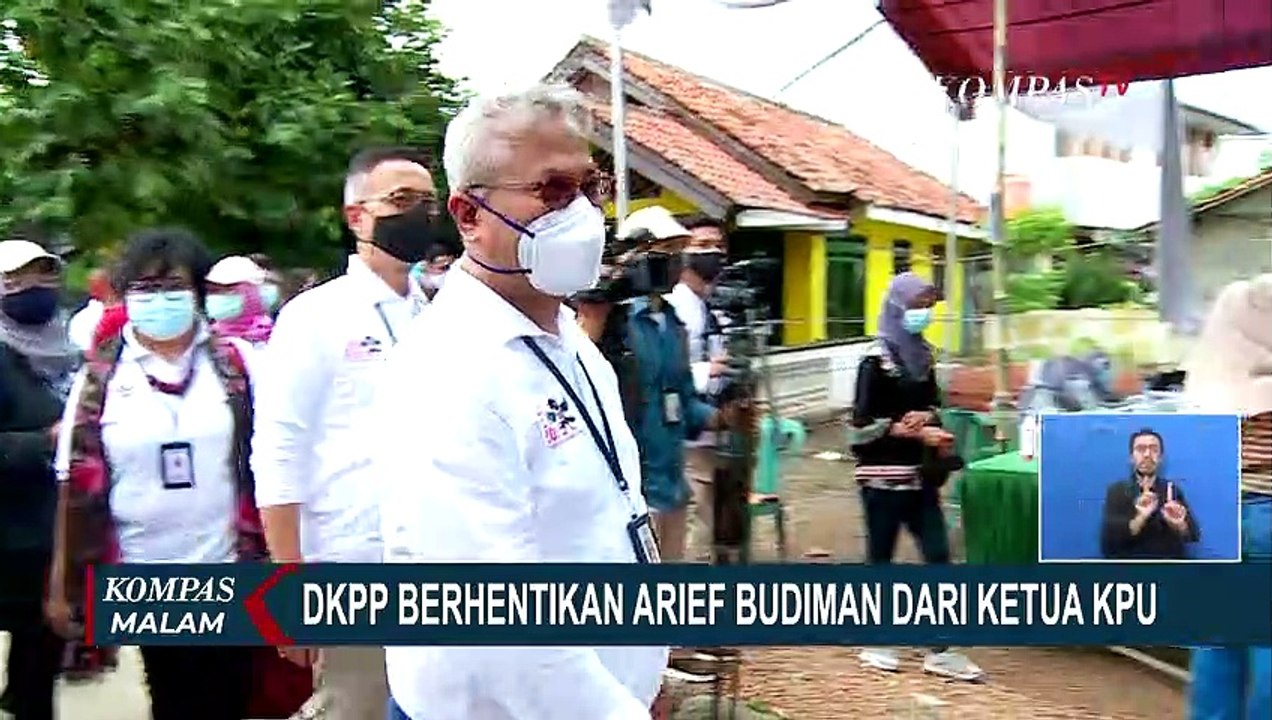 DKPP Memberhentikan Ketua KPU Arief Budiman, Di...