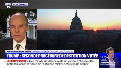 Impeachment: Donald Trump mis en accusation au Congrès pour la deuxième fois