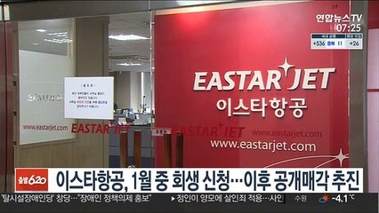 이스타항공, 1월중 회생 신청…이후 공개매각 추진
