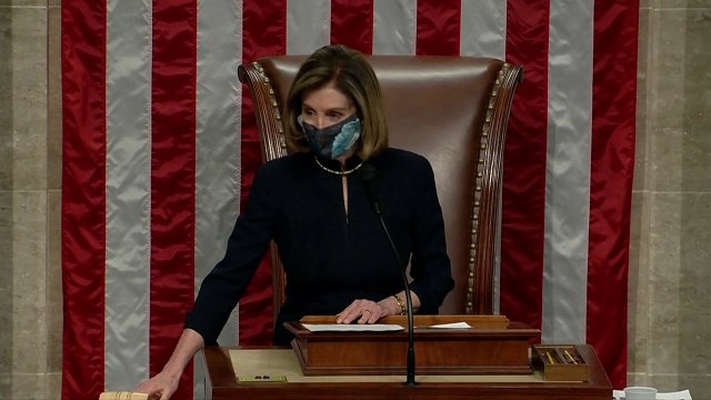 美 하원, '내란 선동' 트럼프 대통령 탄핵안 가결 / YTN