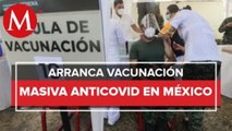 México inicia aplicación de vacuna anticovid a nivel nacional