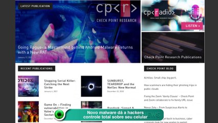 Novo malware dá a hackers controle total sobre seu celular