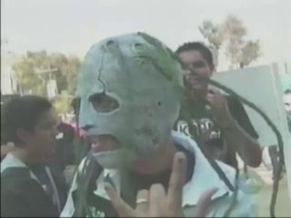 Marilyn Manson en Ciudad de México 2003 (CNI- Noticiero)