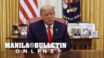 Trump urges Americans to be 'united' but doesn't mention impeachment