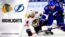 NHL Highlights | Blackhawks @ Lightning 1/13/21