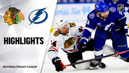 NHL Highlights | Blackhawks @ Lightning 1/13/21
