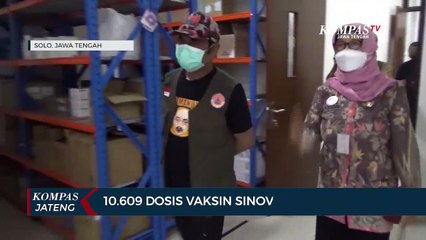 10.609 Dosis Vaksin Sinovac Tiba di Solo