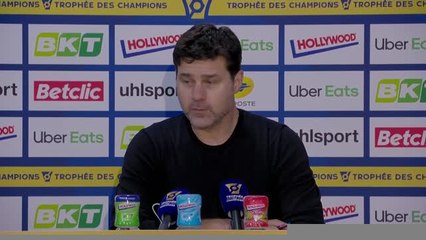 Trophée des Champions - Pochettino : "Le PSG mérite de gagner cette finale"