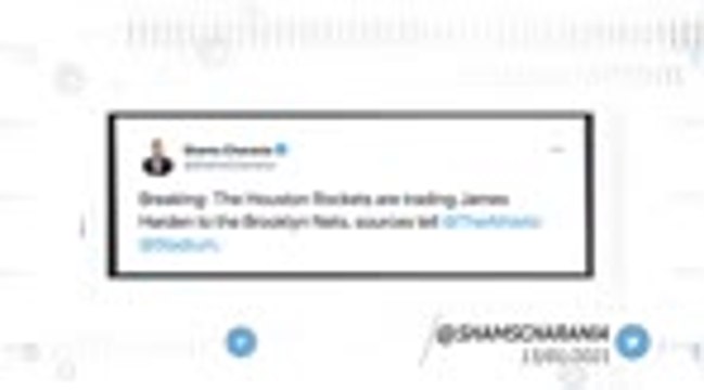 Socialeyesed - NBA stars react to Harden's Nets move