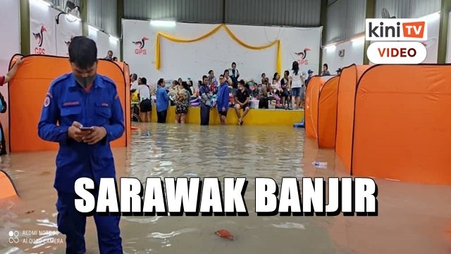 Sarawak pula dilanda banjir