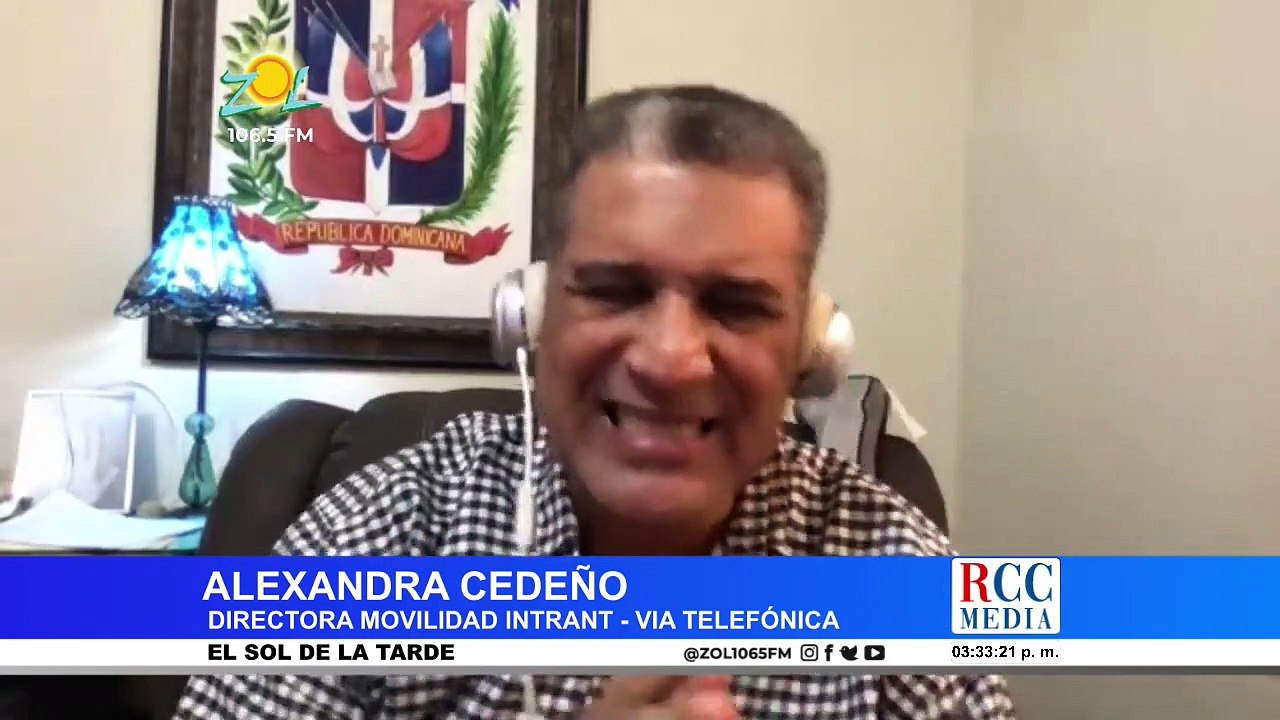 Alexandra Cedeño Dir. de movilidad de INTRANT explica cuales calles cambian de sentido en SD