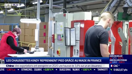 La France qui résiste : Les chaussettes Kindy reprennent pied grâce au Made in France, par Paul Marion - 14/01