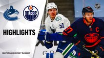 NHL Highlights | Canucks @ Oilers 1/13/21