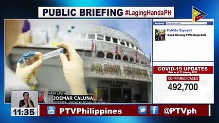 #LagingHanda | Palawan Gov. Alvarez, inutos na madaliin ang pagpasa ng pondo para sa COVID-19 vaccine