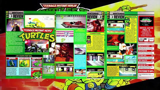 Review Tortues Ninja 2 The Arcade Game Nintendo NES
