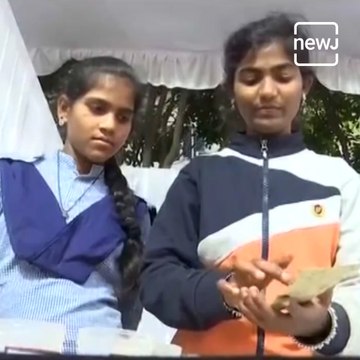 Girls From Government School Make ‘Zero Waste’ Sanitary Napkins