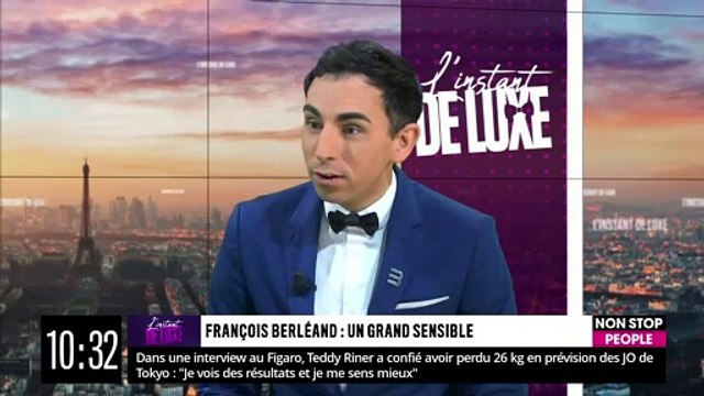 François Berléand dans l'émission L'instant De Luxe , sur Non Stop People.