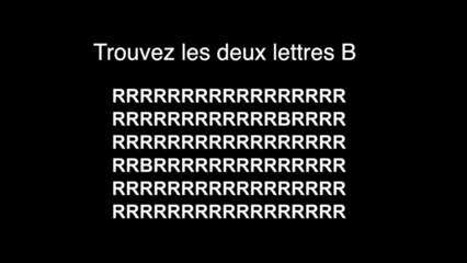 Vous pensez avoir une bonne vue... faites donc ce test