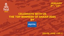 #Dakar2021 - Top 3 by category presented by Aquafina