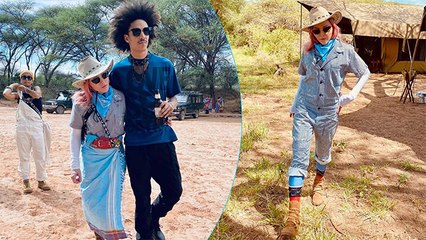 Sneak Peak To Madonna & Her Beau Ahlamalik Williams ‘Special’ Getaway To Kenya