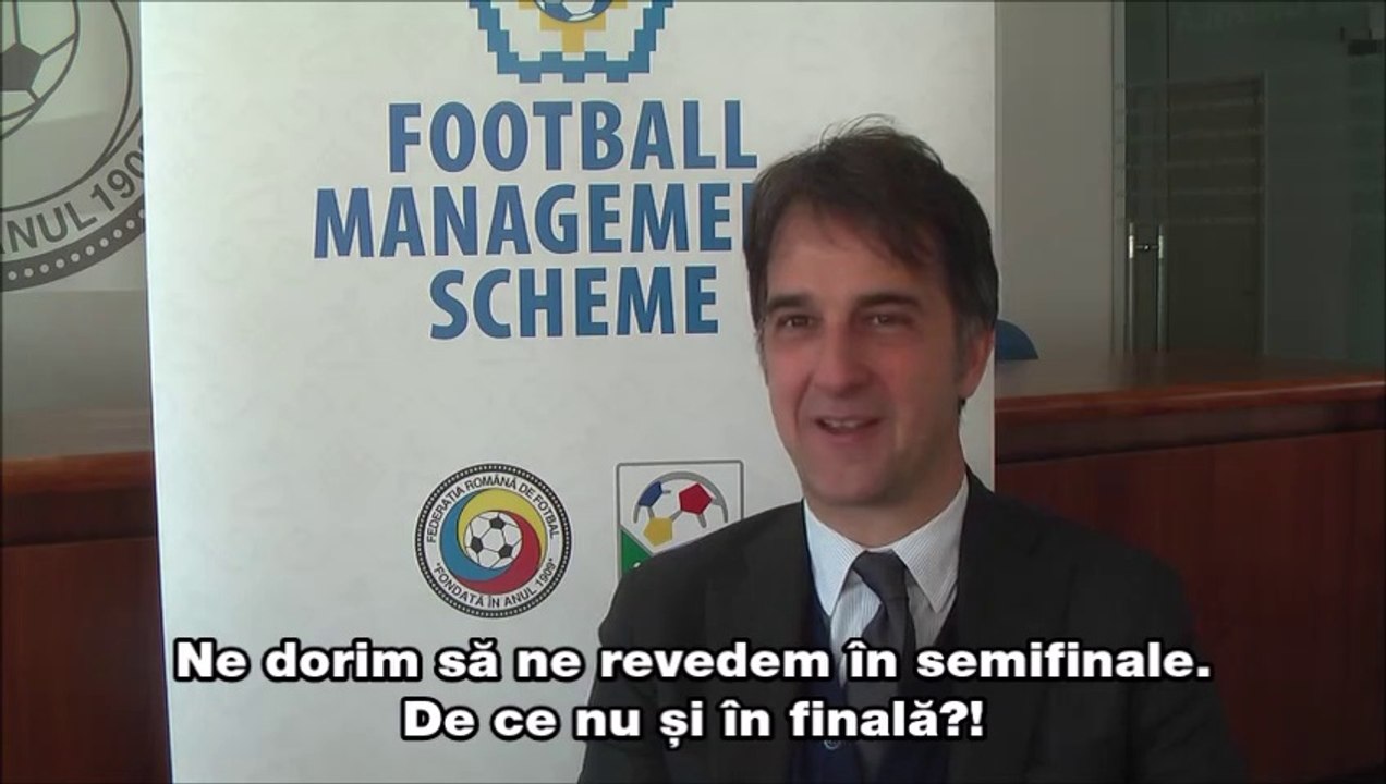 FOOTBALL MANAGEMENT SCHEME INTERVIU MICHELE UVA