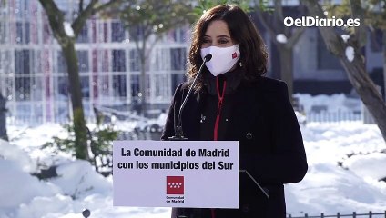 Ayuso pedirá la declaración de la Comunidad de Madrid como zona catastrófica