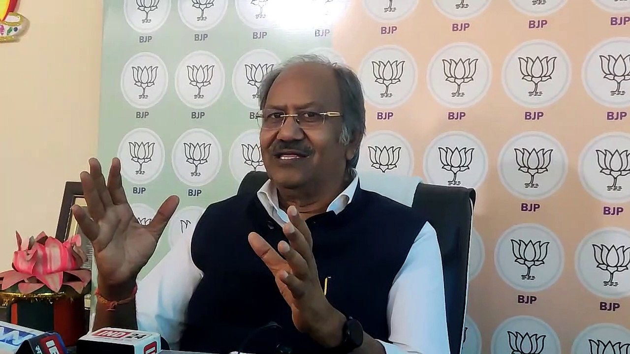 BJP विधायक का हमला, कांग्रेस गांधी के नाम पर खा...