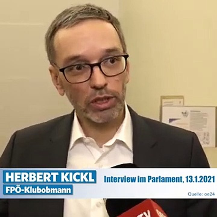 Herbert Kickl im oe24-Interview: „Wir brauchen keinen Lockdown mehr!“