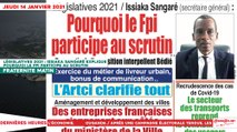 Le Titrologue du 14 Janvier 2021 : Législatives 2021, Issiaka Sangaré explique Pourquoi le FPI participe au scrutin