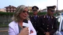 Carinaro (CE) - Il sindaco consegna la nuova macchina alla polizia municipale (07.06.15)