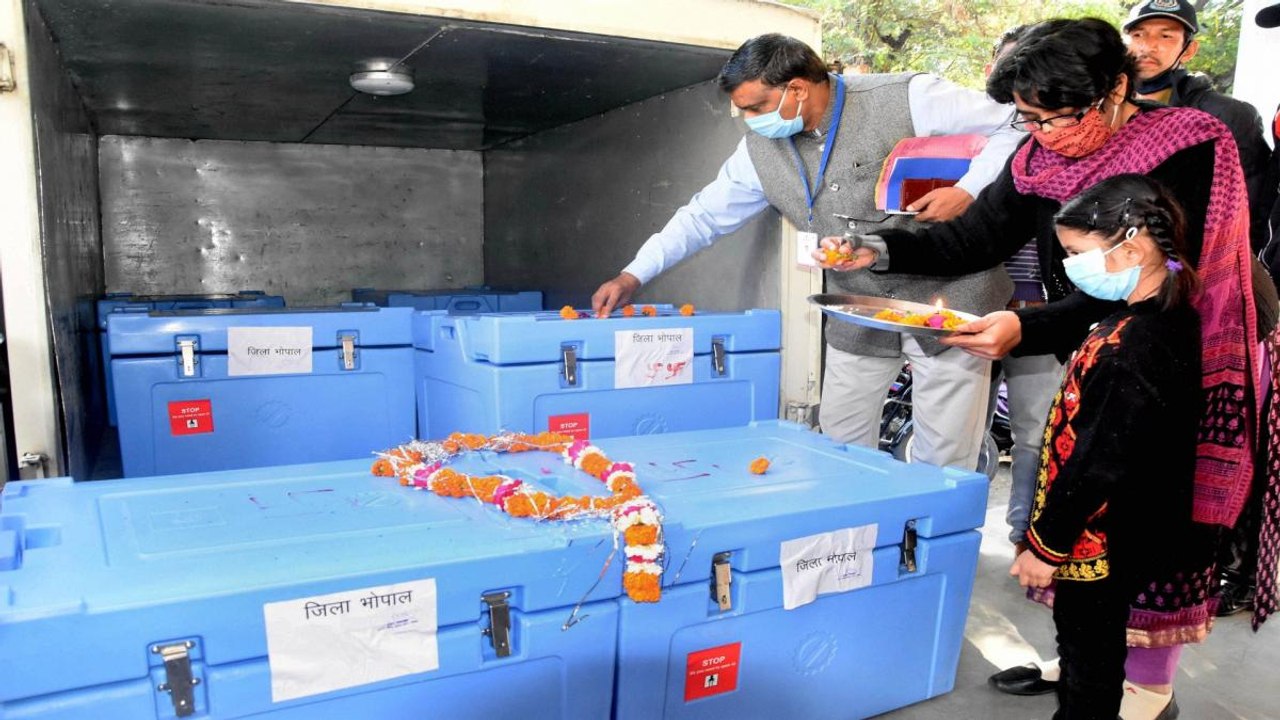 Millions of corona vaccine doses supplied acros...