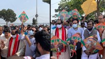 Kite Festival : Union Minister Kishan Reddy Inaugurated The Kite Festival In Necklace Road