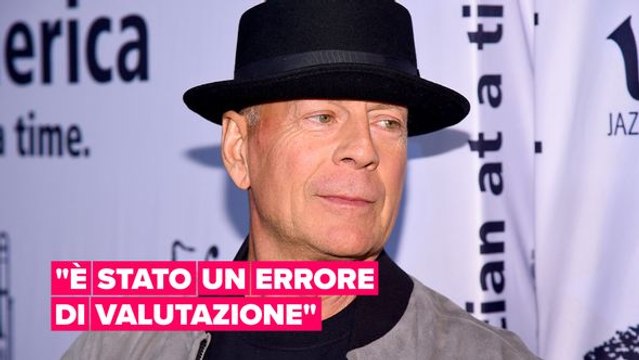 Bruce Willis si rifiuta di indossare la mascherina