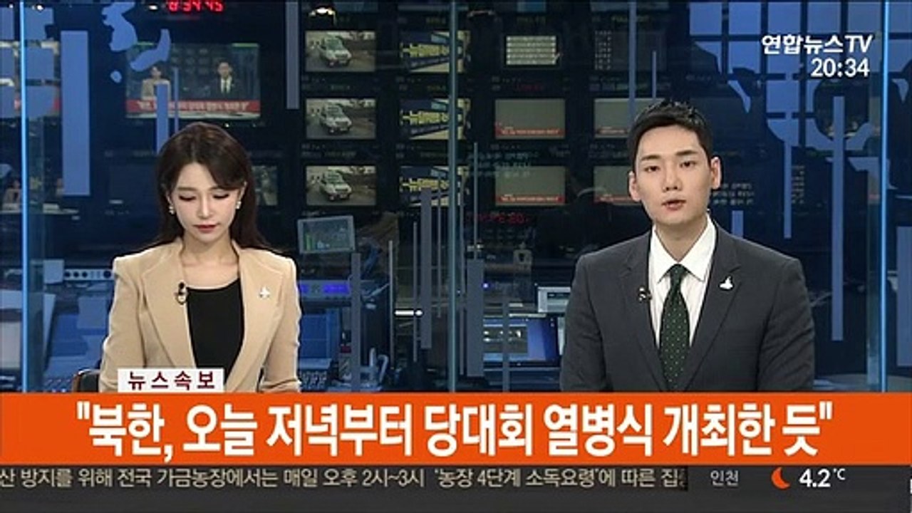 [속보] "북한, 오늘 저녁부터 당대회 열병식 개최한 듯"