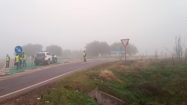 La Guardia Civil controla los accesos a municipios de Extremadura